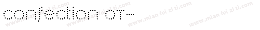 Confection OT字体转换